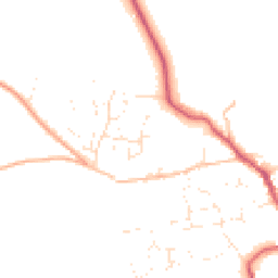Daytime road noise heatmap for SN9 5HX