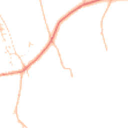 Daytime road noise heatmap for SN9 5JL