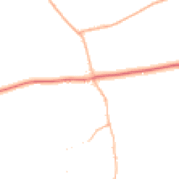 Daytime road noise heatmap for SN9 5LH