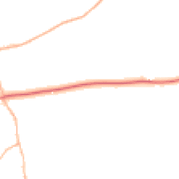 Daytime road noise heatmap for SN9 5LP