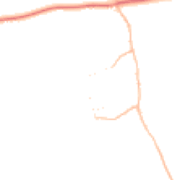 Daytime road noise heatmap for SN9 5LW