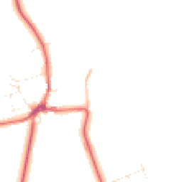 Daytime road noise heatmap for SN9 6AA
