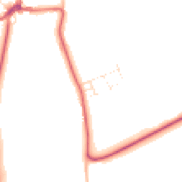 Daytime road noise heatmap for SN9 6AD