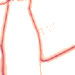 Daytime road noise heatmap for SN9 6AG