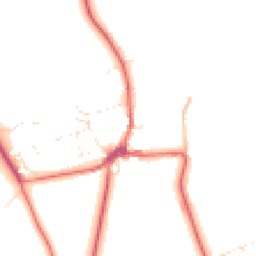 Daytime road noise heatmap for SN9 6EA