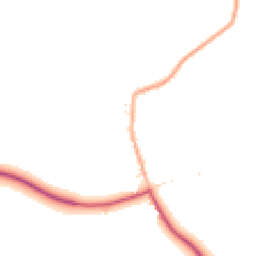 Daytime road noise heatmap for SN9 6EP