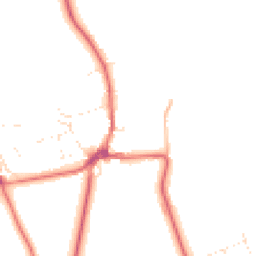 Daytime road noise heatmap for SN9 6FA