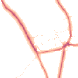 Daytime road noise heatmap for SN9 6FH