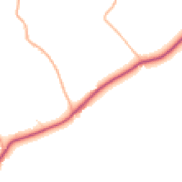 Daytime road noise heatmap for SN9 6HX
