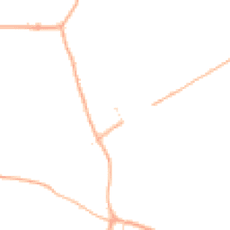 Daytime road noise heatmap for SN9 6LP