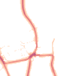 Daytime road noise heatmap for SN9 6NF