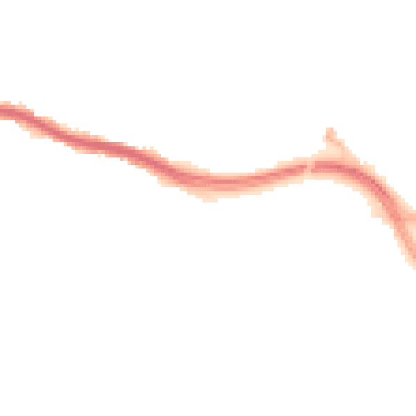 Night-time road noise heatmap for SO18 1DR