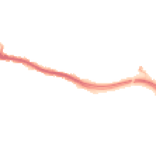 Night-time road noise heatmap for SO18 1DS