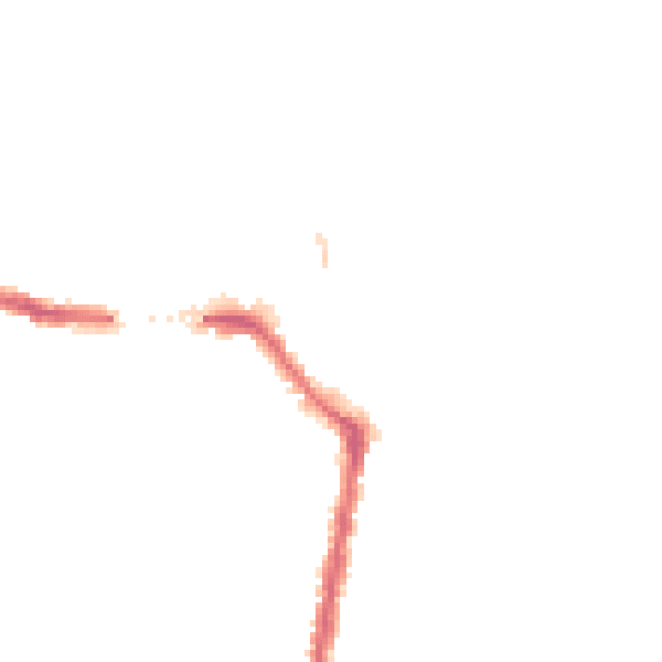Night-time road noise heatmap for SO18 1DW