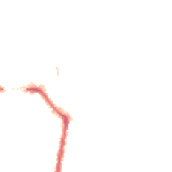 Night-time road noise heatmap for SO18 1JD