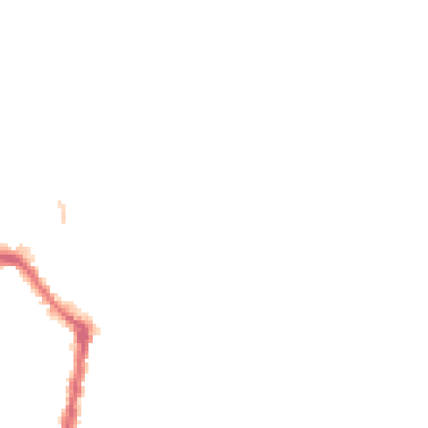 Night-time road noise heatmap for SO18 1JN
