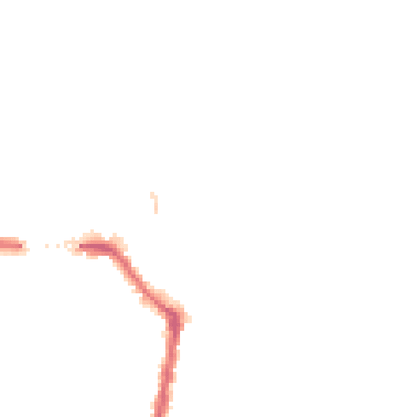Night-time road noise heatmap for SO18 1LR
