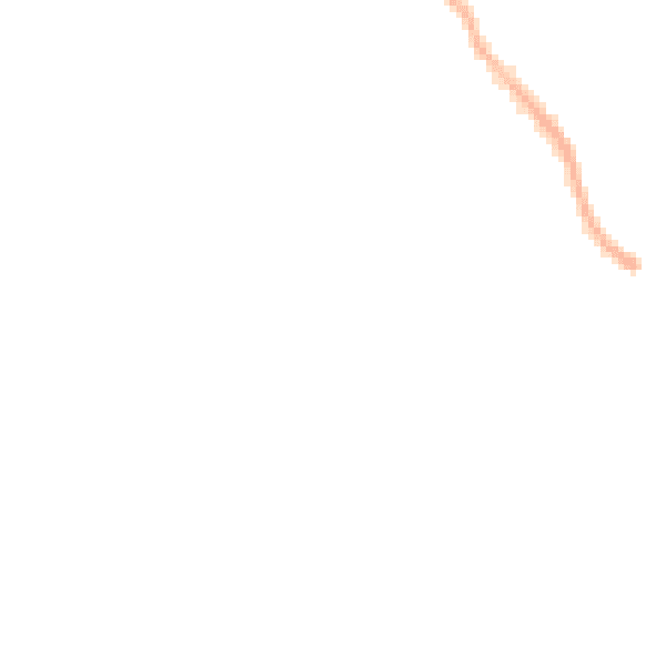 Night-time road noise heatmap for SO18 2BN