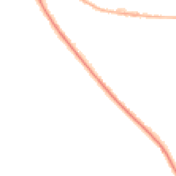 Night-time road noise heatmap for SO18 5GE