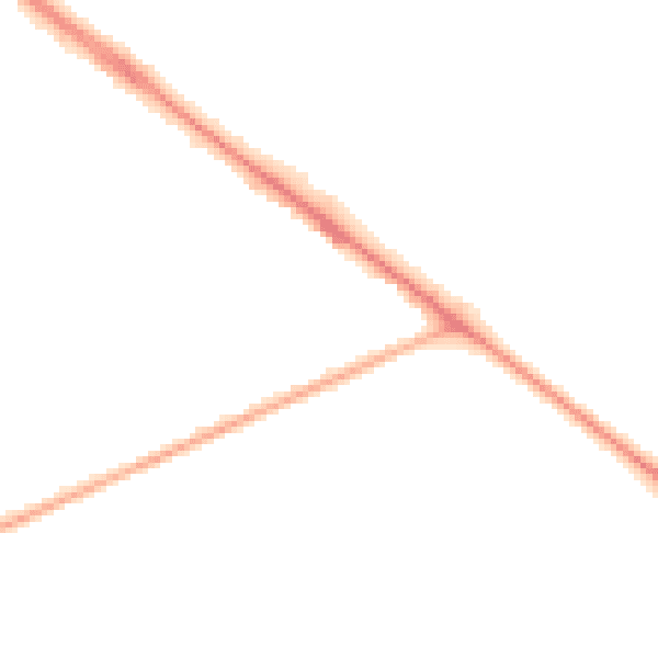 Night-time road noise heatmap for SO19 0AN