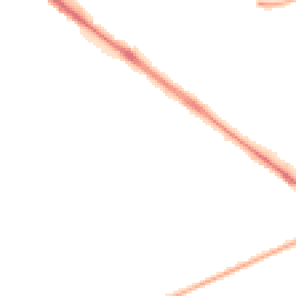 Night-time road noise heatmap for SO19 0DU
