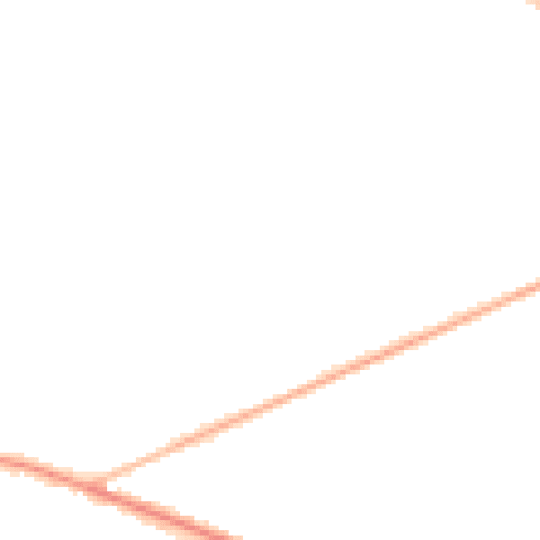Night-time road noise heatmap for SO19 0EQ