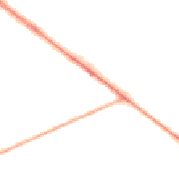 Night-time road noise heatmap for SO19 0HL