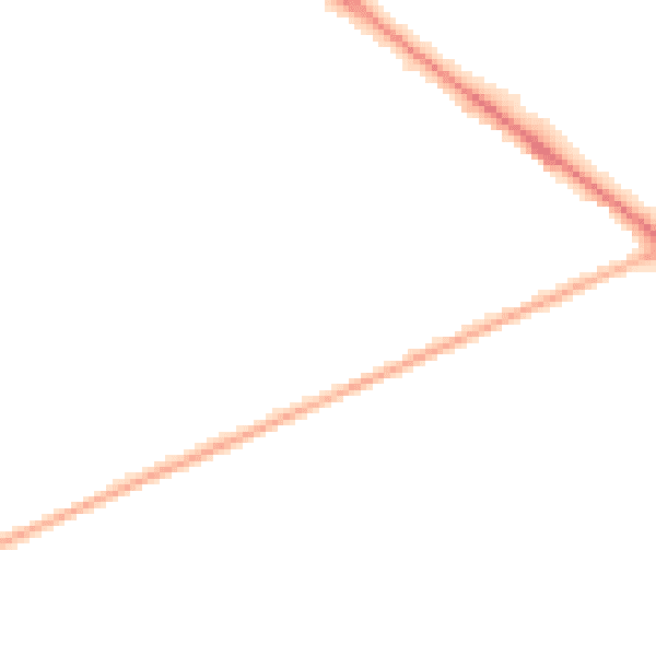 Night-time road noise heatmap for SO19 0JP