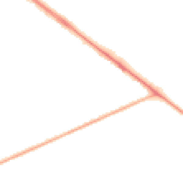 Night-time road noise heatmap for SO19 0PX