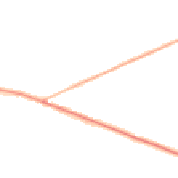 Night-time road noise heatmap for SO19 0SP