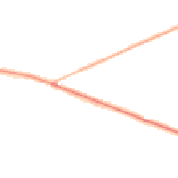 Night-time road noise heatmap for SO19 0SX