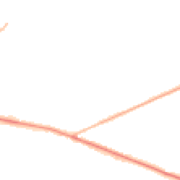 Night-time road noise heatmap for SO19 1DQ