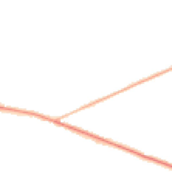 Night-time road noise heatmap for SO19 1EN