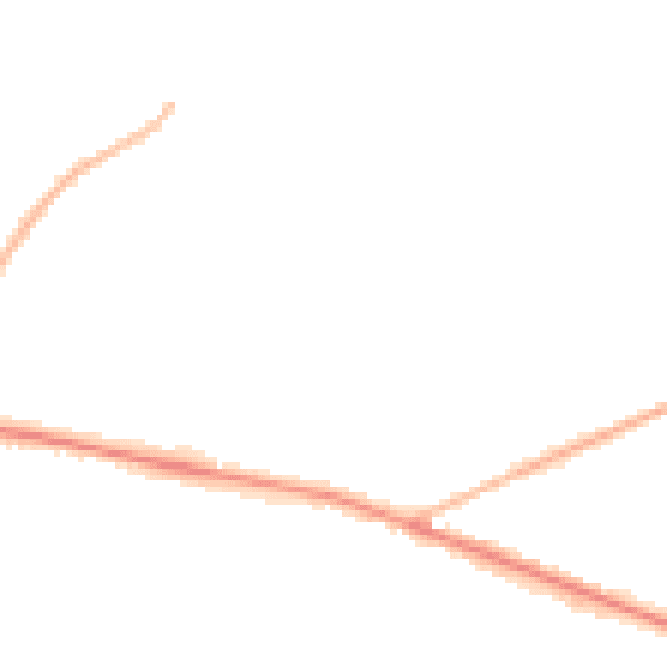 Night-time road noise heatmap for SO19 1RB