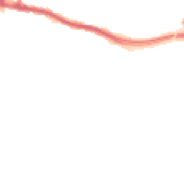 Night-time road noise heatmap for SO19 4EB
