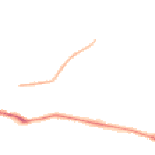 Night-time road noise heatmap for SO19 8TA