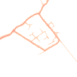 Daytime road noise heatmap for SO20 6AH