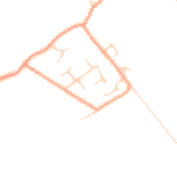 Daytime road noise heatmap for SO20 6AJ