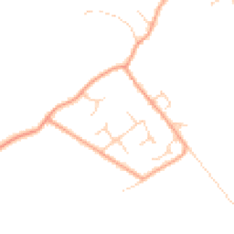 Daytime road noise heatmap for SO20 6AS