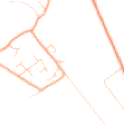 Daytime road noise heatmap for SO20 6AT