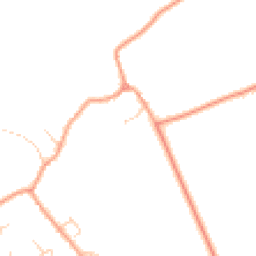 Daytime road noise heatmap for SO20 6AU