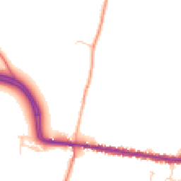 Daytime road noise heatmap for SO20 6DL