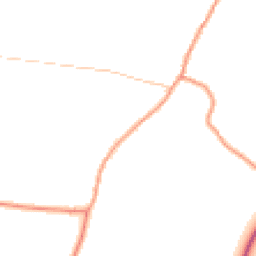 Daytime road noise heatmap for SO20 6DT