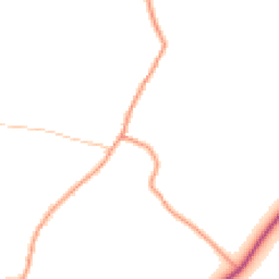 Daytime road noise heatmap for SO20 6EF