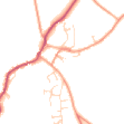 Daytime road noise heatmap for SO20 6FA