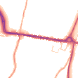 Daytime road noise heatmap for SO20 6HD