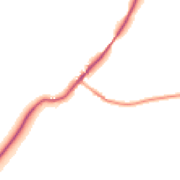 Daytime road noise heatmap for SO20 6JG