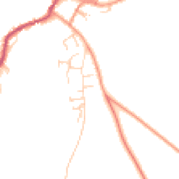 Daytime road noise heatmap for SO20 6JY