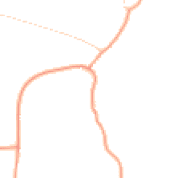 Daytime road noise heatmap for SO20 6LY