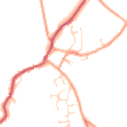 Daytime road noise heatmap for SO20 6NY